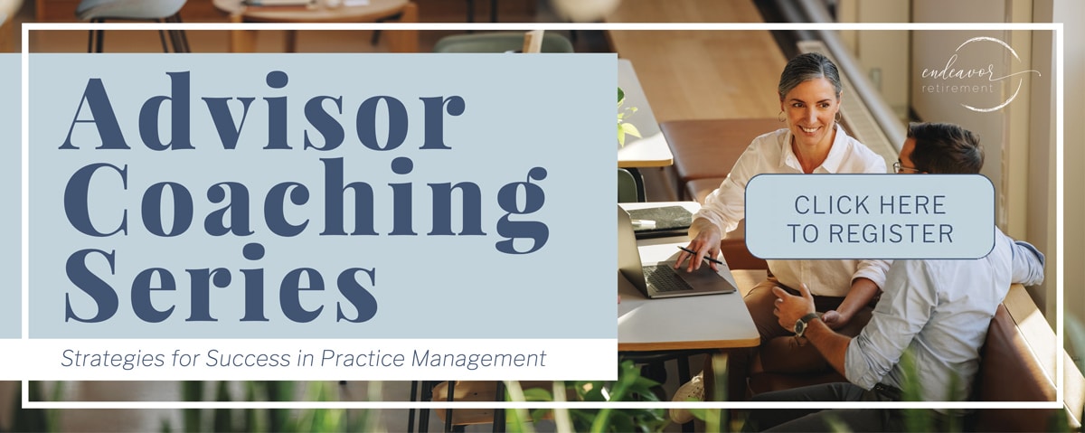 Advisor Coaching Series Event